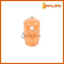 small orange storage lpg bottle for African market